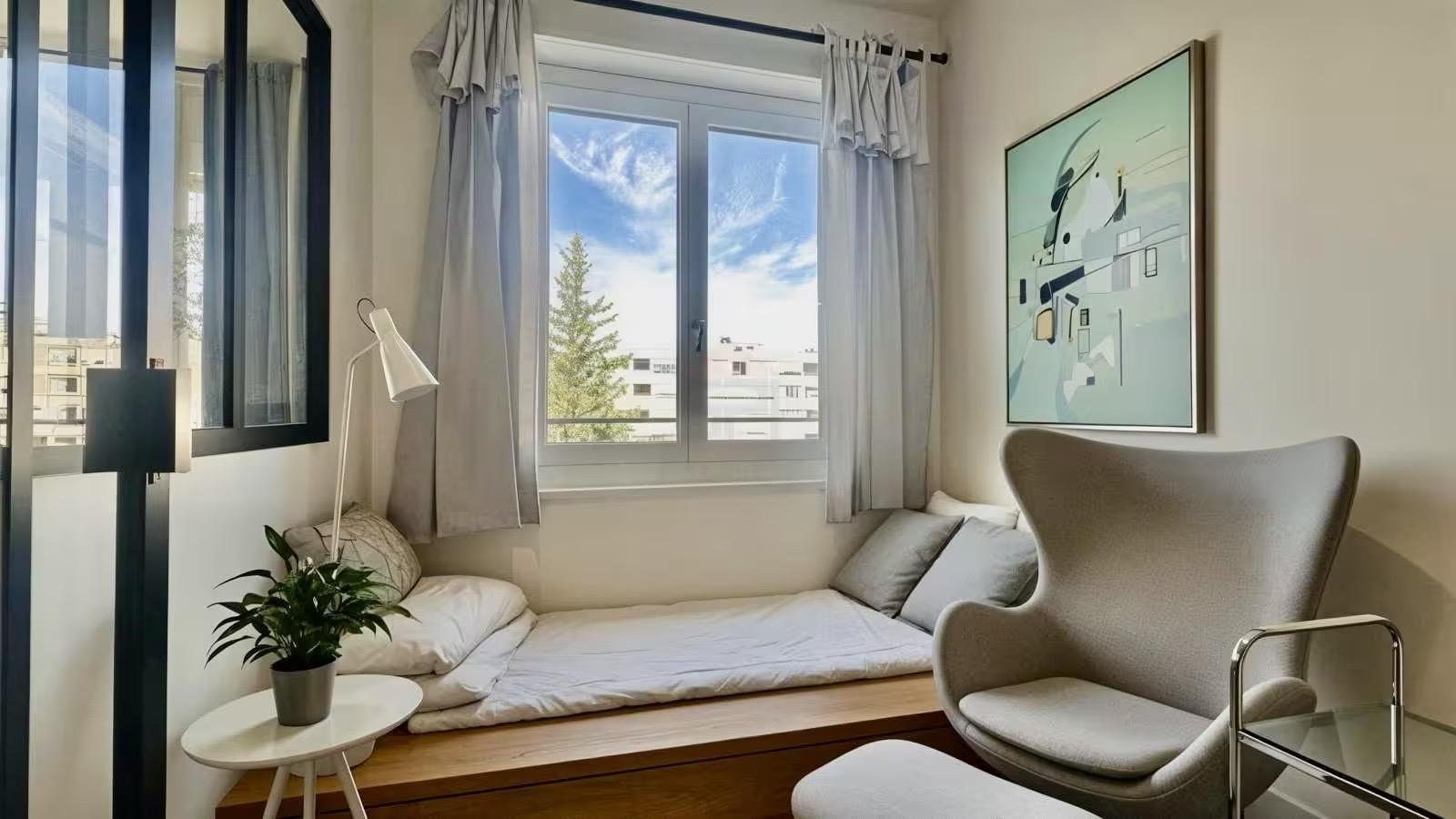 Charming 39 m² studio in a secure and green residence